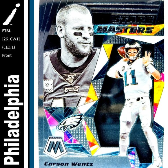 Philadelphia Eagles (Carson Wentz) - FTBL [26_CW1] Front - Picture 1 of 3